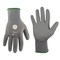 Ge Coated Gloves, Polyurethane, Gray, S 24 PK GG205S - alternate 1
